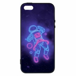 Чохол для iphone 5/5S/SE Cosmonaut neon - PrintSalon