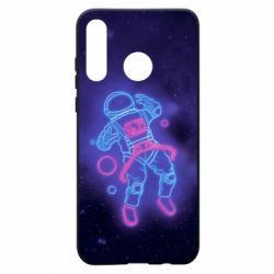 Чохол для Huawei P30 Lite Cosmonaut neon - PrintSalon