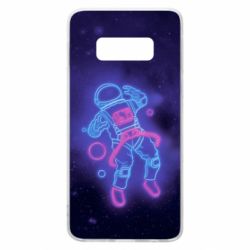 Чохол для Samsung S10e Cosmonaut neon - PrintSalon