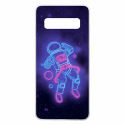 Чохол для Samsung S10 Cosmonaut neon-PrintSalon Чохол для Samsung S10 Cosmonaut neon