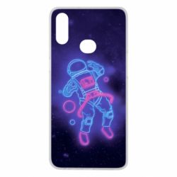 Чехол для Samsung A10s Cosmonaut neon