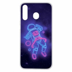 Чохол для Samsung M30 Cosmonaut neon - PrintSalon