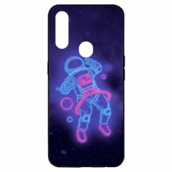 Чехол для Oppo A31 Cosmonaut neon