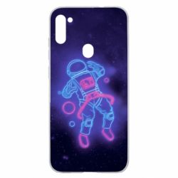 Чохол для Samsung A11 / M11 Cosmonaut neon - PrintSalon
