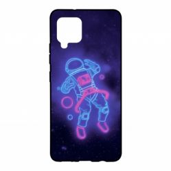 Чохол для Samsung A42 5G Cosmonaut neon - PrintSalon