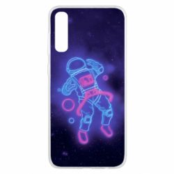 Чохол для Samsung A50 Cosmonaut neon - PrintSalon