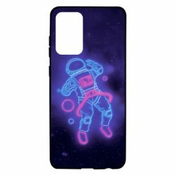 Чехол для Samsung A72 5G Cosmonaut neon-PrintSalon Чехол для Samsung A72 5G Cosmonaut neon