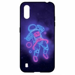 Чехол для Samsung A01/M01 Cosmonaut neon