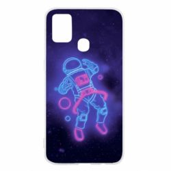 Чохол для Samsung M31 Cosmonaut neon - PrintSalon