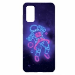 Чохол для Samsung S20 Cosmonaut neon - PrintSalon
