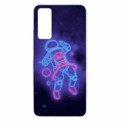 Чохол для Huawei P Smart 2021 Cosmonaut neon - PrintSalon