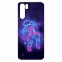 Чехол для Oppo A91/Reno3 Cosmonaut neon