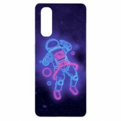 Чехол для Oppo Find X2 Cosmonaut neon