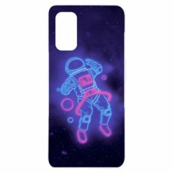Чохол для Realme 7 Pro Cosmonaut neon - PrintSalon