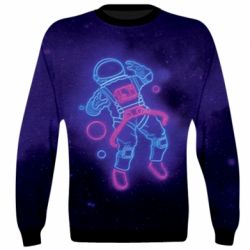 3D світшот Cosmonaut neon