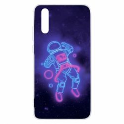 Чохол для Huawei P20 Cosmonaut neon - PrintSalon