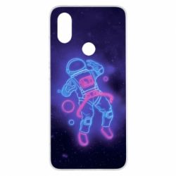 Чохол для Xiaomi Mi A2 Cosmonaut neon - PrintSalon
