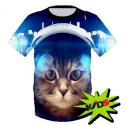 Детская 3D футболка Cosmonaut - PrintSalon