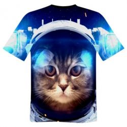 Мужская футболка 3D Cosmonaut - PrintSalon