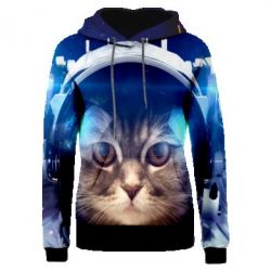 Жіноче 3D худі Cosmonaut