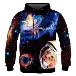 Чоловіче 3D худі Cote Astronaut