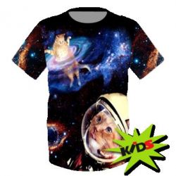 Детская 3D футболка Cote Astronaut