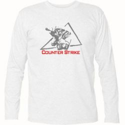 Футболка с длинным рукавом Counter Strike Gamer - PrintSalon