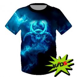 Детская 3D футболка Counter Strike Logo - PrintSalon