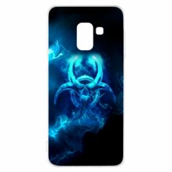 Чехол для Samsung A8 2018 Counter Strike Logo