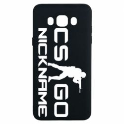 Чехол для Samsung J7 2016 Counter-Strike nickname - PrintSalon