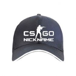 Кепка Counter-Strike nickname - PrintSalon