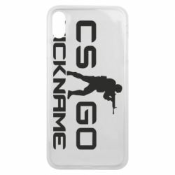 Чехол для iPhone Xs Max Counter-Strike nickname - PrintSalon