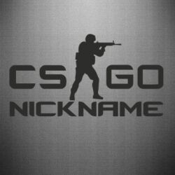 Наклейка Counter-Strike nickname - PrintSalon