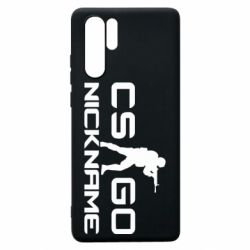 Чехол для Huawei P30 Pro Counter-Strike nickname - PrintSalon