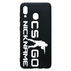 Чехол для Samsung A20 Counter-Strike nickname - PrintSalon