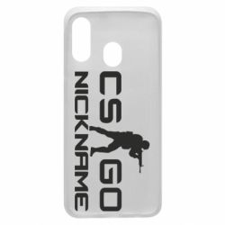 Чехол для Samsung A40 Counter-Strike nickname - PrintSalon