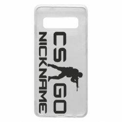 Чехол для Samsung S10 Counter-Strike nickname - PrintSalon