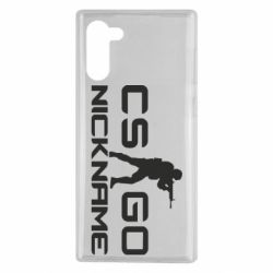 Чехол для Samsung Note 10 Counter-Strike nickname - PrintSalon