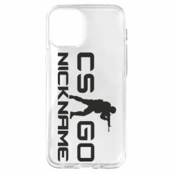 Чехол для iPhone 12 mini Counter-Strike nickname - PrintSalon