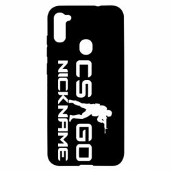 Чехол для Samsung A11/M11 Counter-Strike nickname - PrintSalon