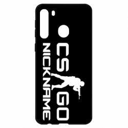 Чехол для Samsung A21 Counter-Strike nickname - PrintSalon