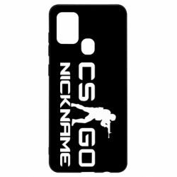 Чехол для Samsung A21s Counter-Strike nickname - PrintSalon