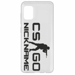 Чехол для Samsung A31 Counter-Strike nickname - PrintSalon