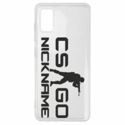 Чехол для Samsung A41 Counter-Strike nickname - PrintSalon