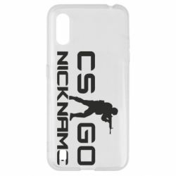 Чехол для Samsung A01/M01 Counter-Strike nickname - PrintSalon