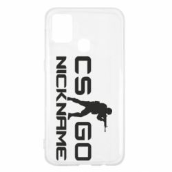 Чехол для Samsung M31 Counter-Strike nickname - PrintSalon
