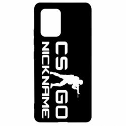 Чехол для Samsung S10 Lite Counter-Strike nickname - PrintSalon