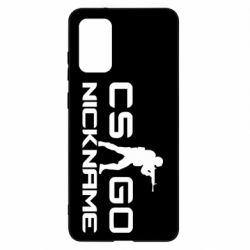 Чехол для Samsung S20+ Counter-Strike nickname - PrintSalon