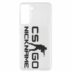 Чехол для Samsung S21 Counter-Strike nickname - PrintSalon