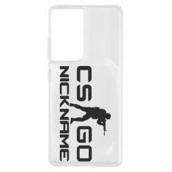 Чехол для Samsung S21 Ultra Counter-Strike nickname - PrintSalon